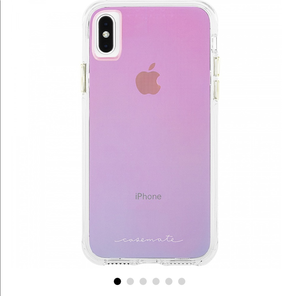 Casemate iridescent iPhone XS Max case w/strap
